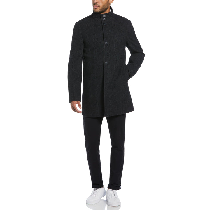 Original Penguin Men s Gunmetal Palmas Herringbone Coat