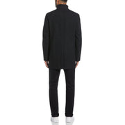 Gunmetal Palmas Herringbone Coat  (Gunmetal) 