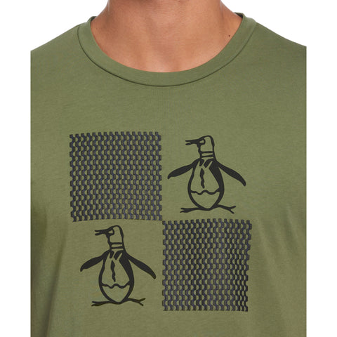 HD Checker Pete Tee (Elm Green) 