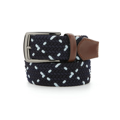 Happy Family Stretch Belt  (Navy) 