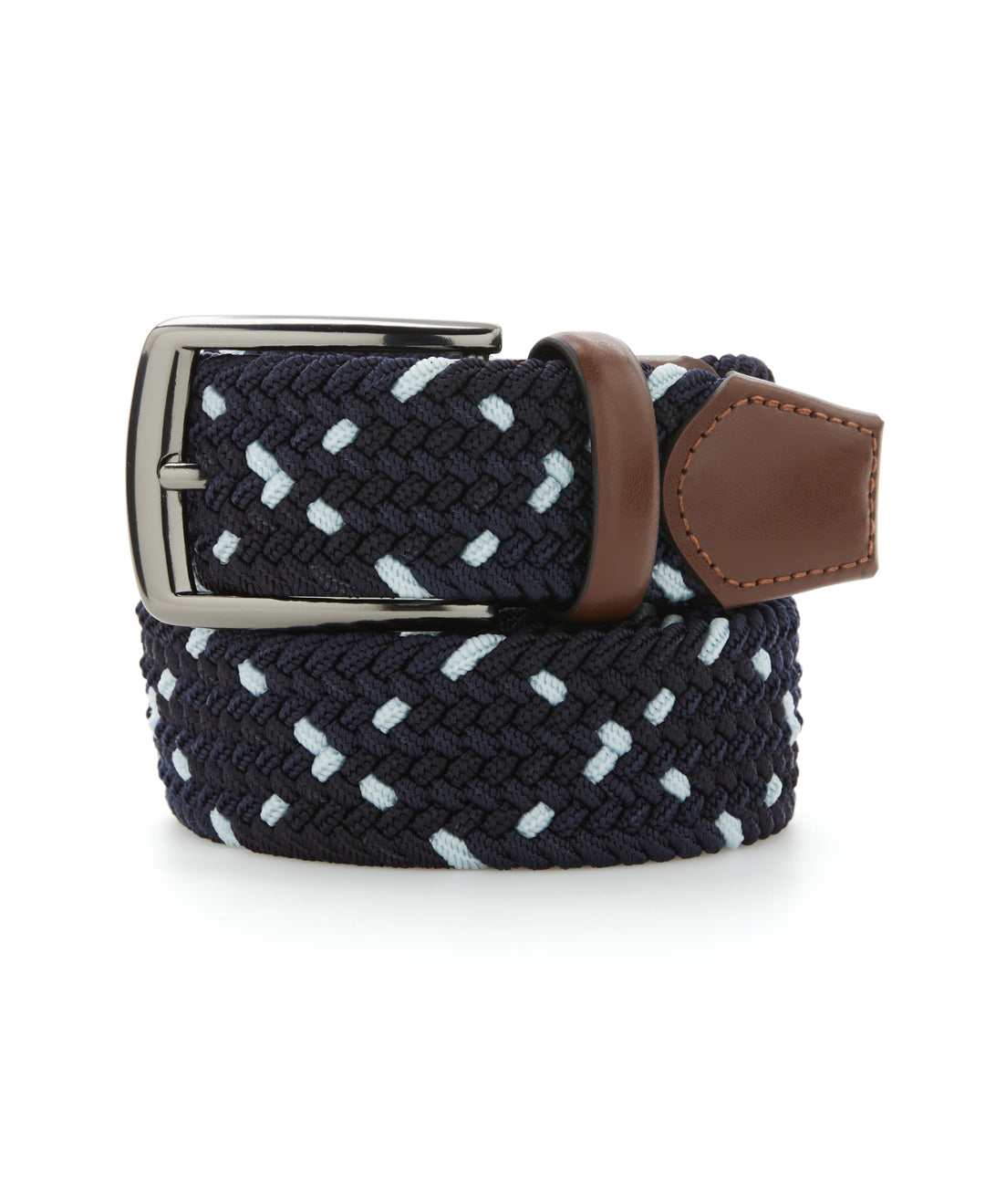 Happy Family Stretch Belt  (Navy) 