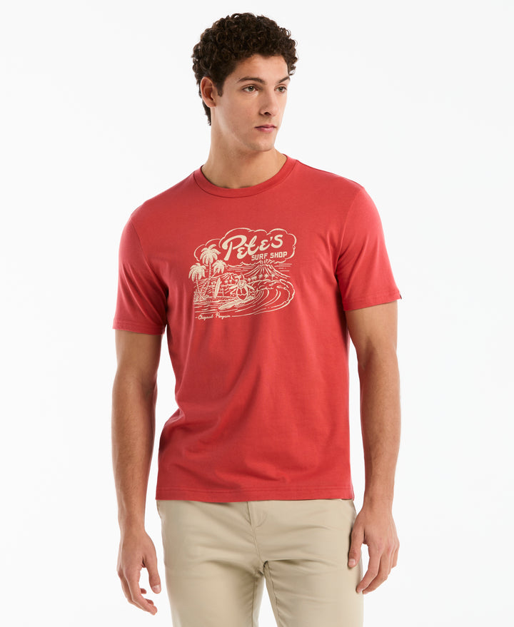 Hawaiian Pete Graphic Tee (Baked Apple) 