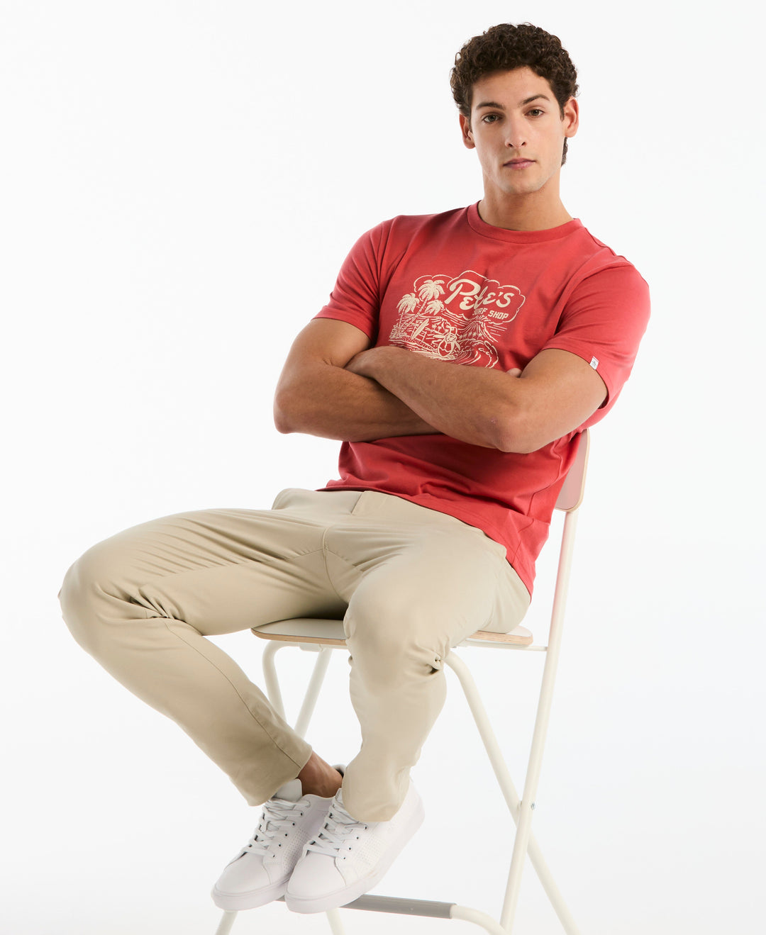 Hawaiian Pete Graphic Tee (Baked Apple) 