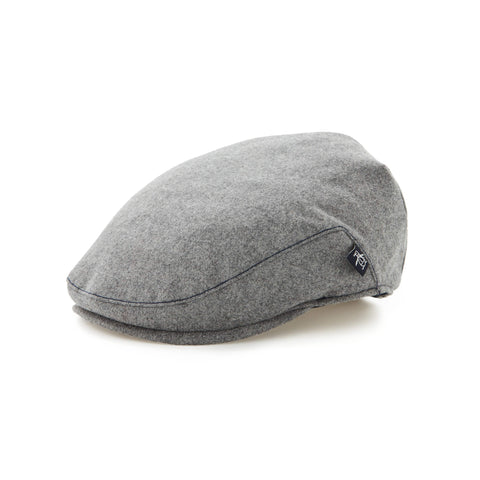 Heavyweight Flat Cap (Quiet Gray Heather) 
