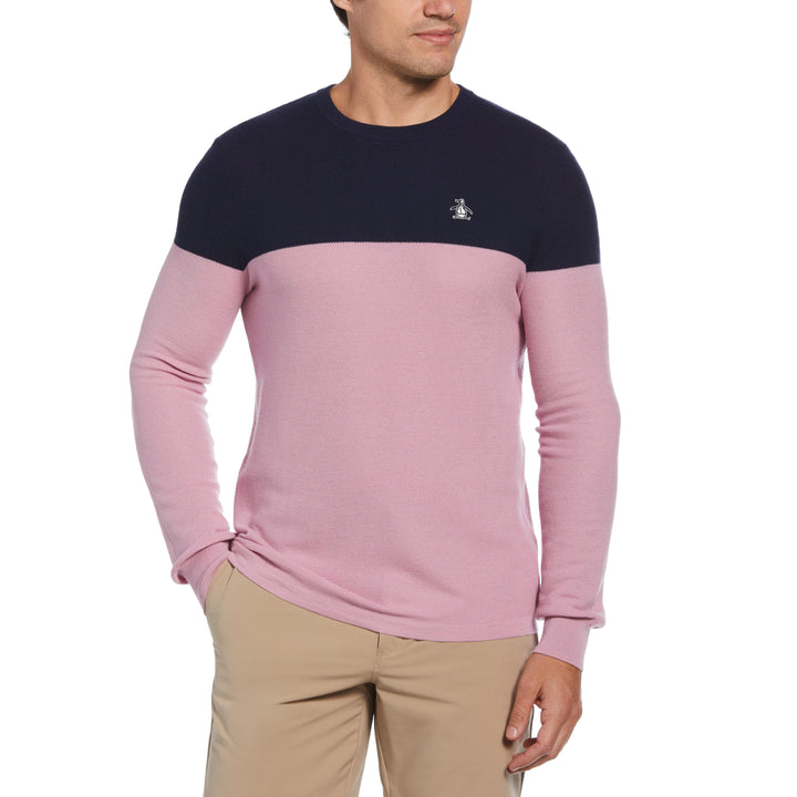 Heritage Color Block Golf Sweater Original Penguin US