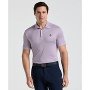 Heritage Herringbone Print Golf Polo (Lilac Sachet) 