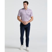 Heritage Herringbone Print Golf Polo (Lilac Sachet) 
