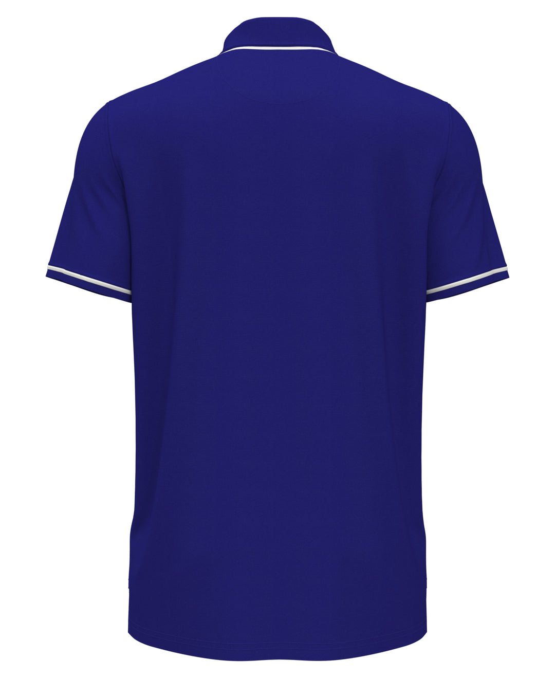 Oversized Pete Tipped Short Sleeve Golf Polo Shirt (Bluing) 
