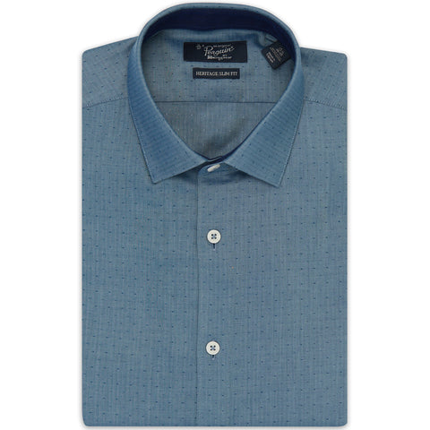 Herringbone Dobby Button Down-Dress Shirts-Original Penguin