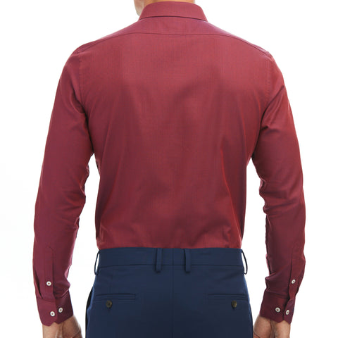Herringbone Dobby Button Down-Dress Shirts-Original Penguin