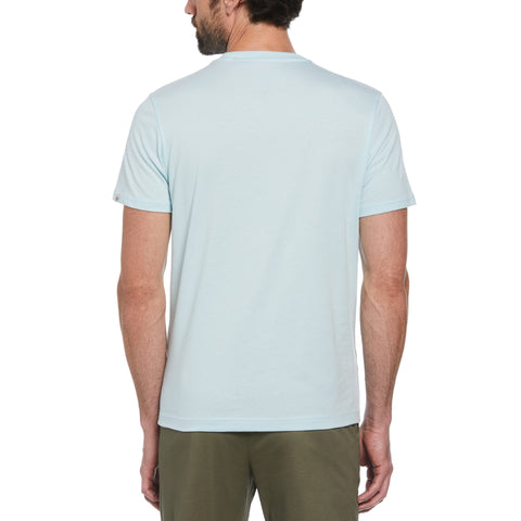 Hi Def Camo Logo Tee (Cool Blue) 