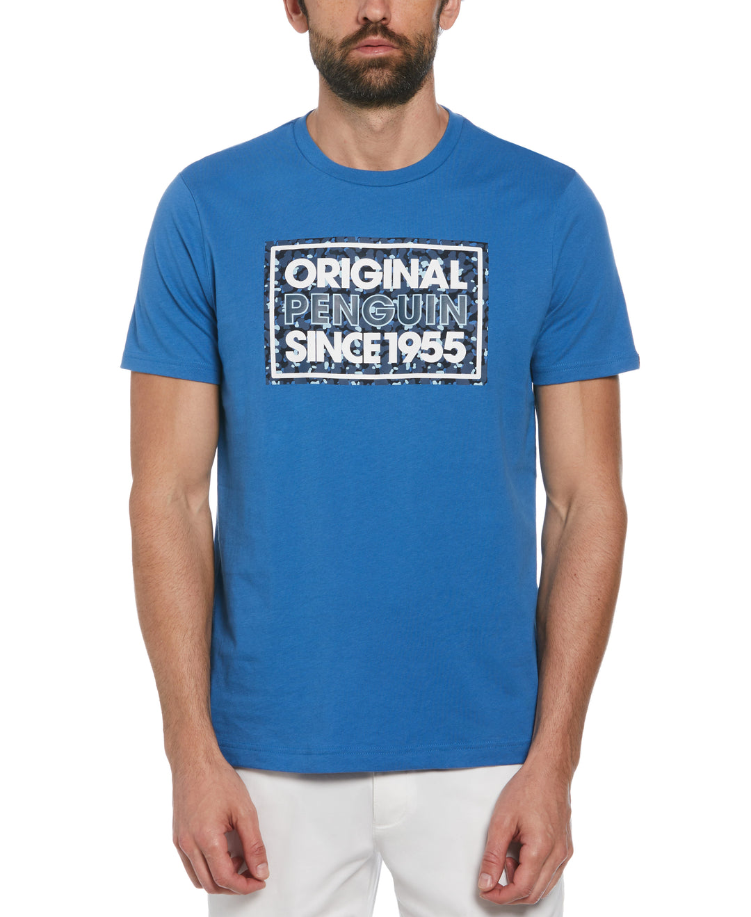Hi Def Camo Logo Tee (Star Sapphire) 