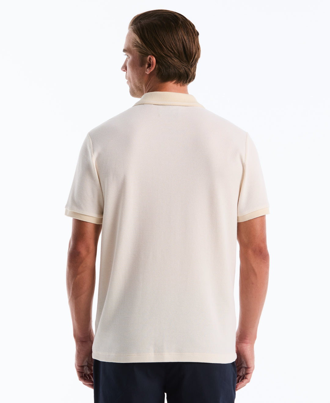 Honeycomb Johnny Jacquard Polo (Birch) 