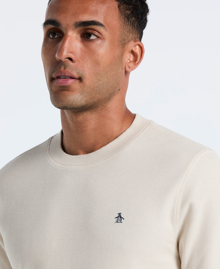 Honeycomb Pique Sweatshirt (Birch) 