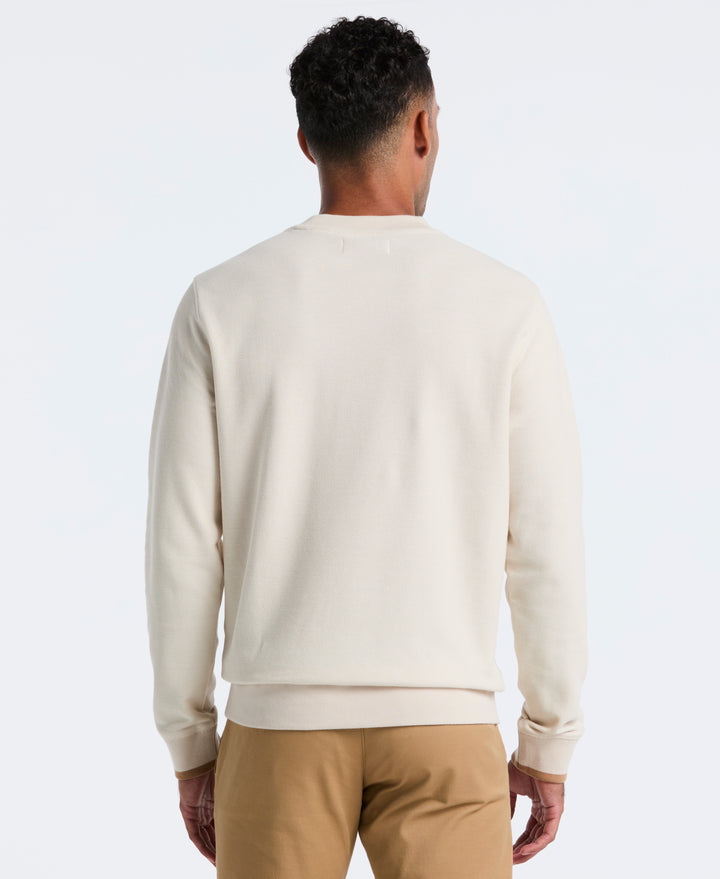 Honeycomb Pique Sweatshirt (Birch) 