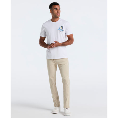Hot Toddy Patch Cotton Tee (Bright White) 