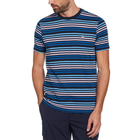 Interlock Engineering Striped Tee (Dark Sapphire) 