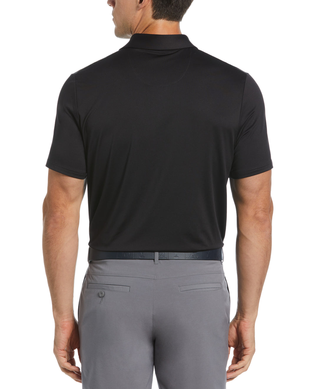 Jack’s Stripe Print Polo (Caviar) 