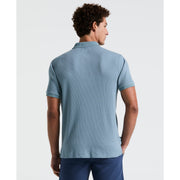Jacquard Button Front Polo Shirt (Citadel) 