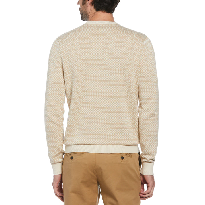 Jacquard Check Sweater (Birch) 