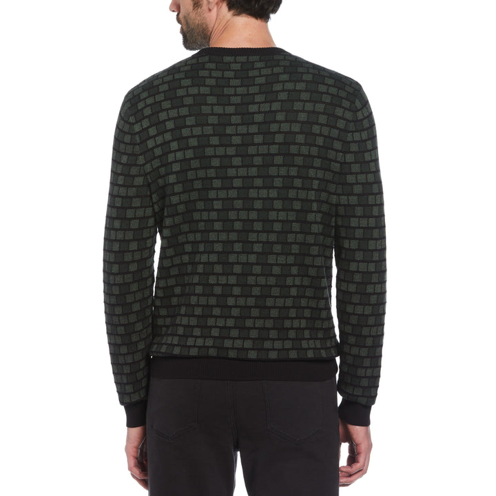 YOKE(ヨーク) 「ROTHKO JACQUARD CREW NECK」モヘアニット