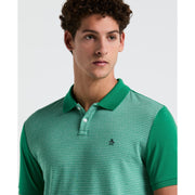 Jacquard Mini Geo Jersey Polo (Cadmium Green) 