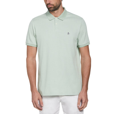 Jacquard Polo (Silt Green) 