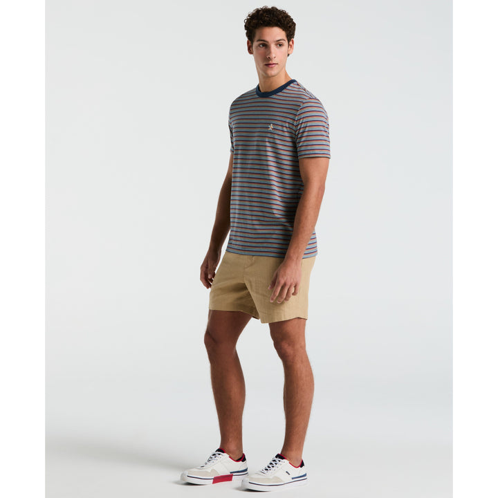 Jacquard Pride Stripe Tee | Original Penguin US