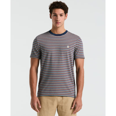 Jaquard Stripe T-Shirt (Sargasso Sea) 