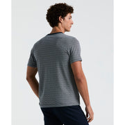 Jacquard Stripe Tee (Dark Sapphire) 