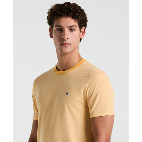 Jacquard Stripe Tee-Tees-Original Penguin