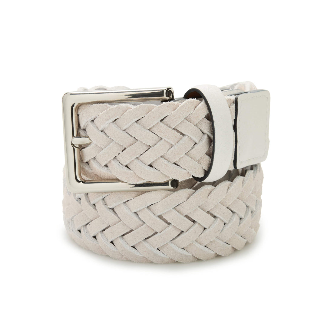 James Suede Belt  (Taup) 