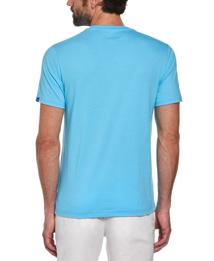 Jersey 3D Dot Penguin Graphic Tee (Aquarius) 