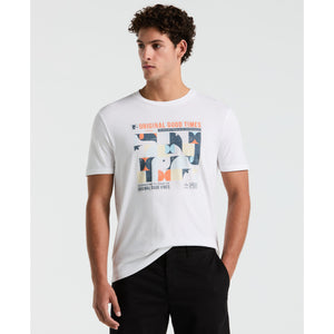 Jersey Good Times Graphic T-Shirt (Bright White) 