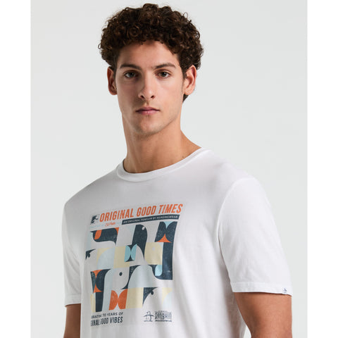 Jersey Good Times Graphic T-Shirt (Bright White) 