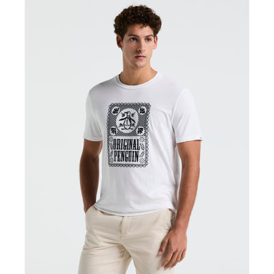 Jersey Graphic Flag Tee (Bright White) 