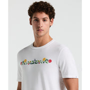 Jersey Graphic Floral Pete Tee (Bright White) 