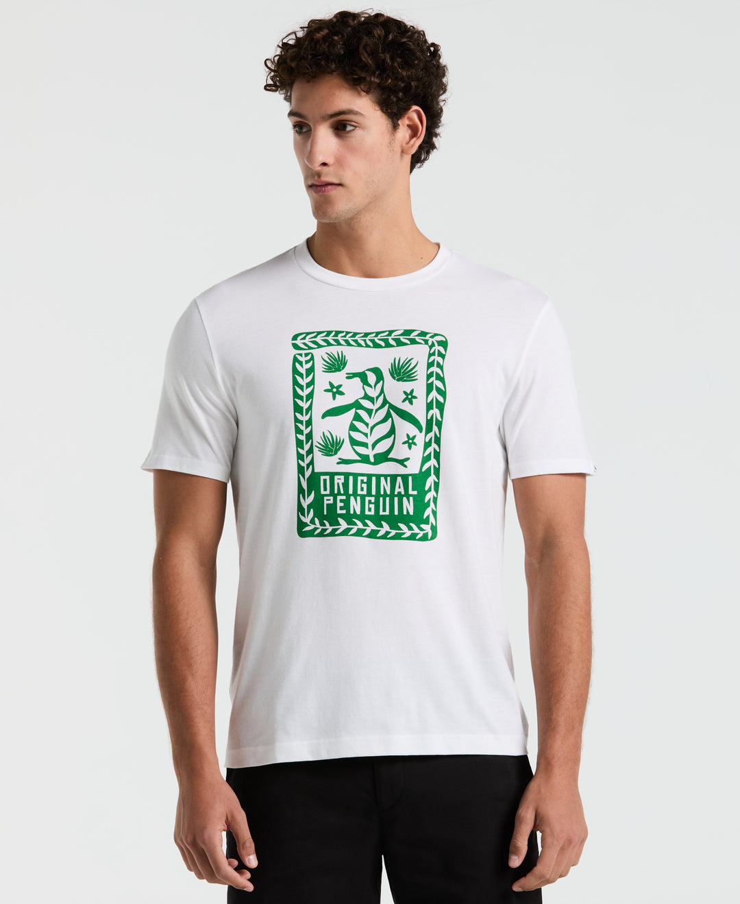 Jersey Graphic Plant Pete Tee (Bright White) 