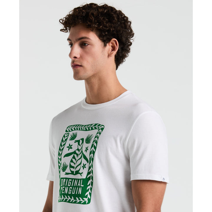 Jersey Graphic Plant Pete Tee (Bright White) 