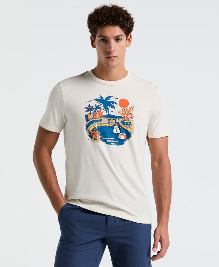 Jersey Graphic Pool Pete Tee (Birch) 