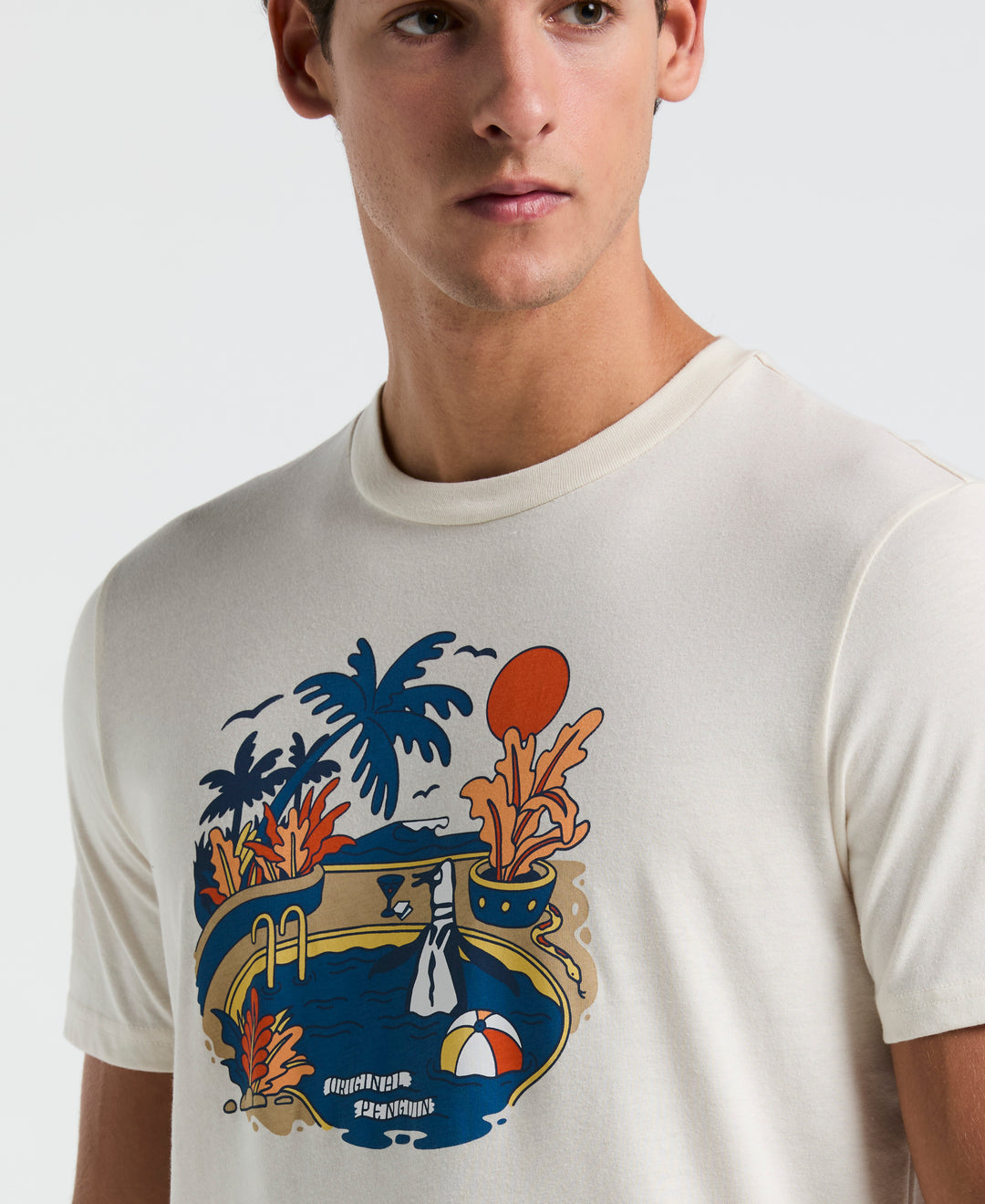 Jersey Graphic Pool Pete Tee (Birch) 
