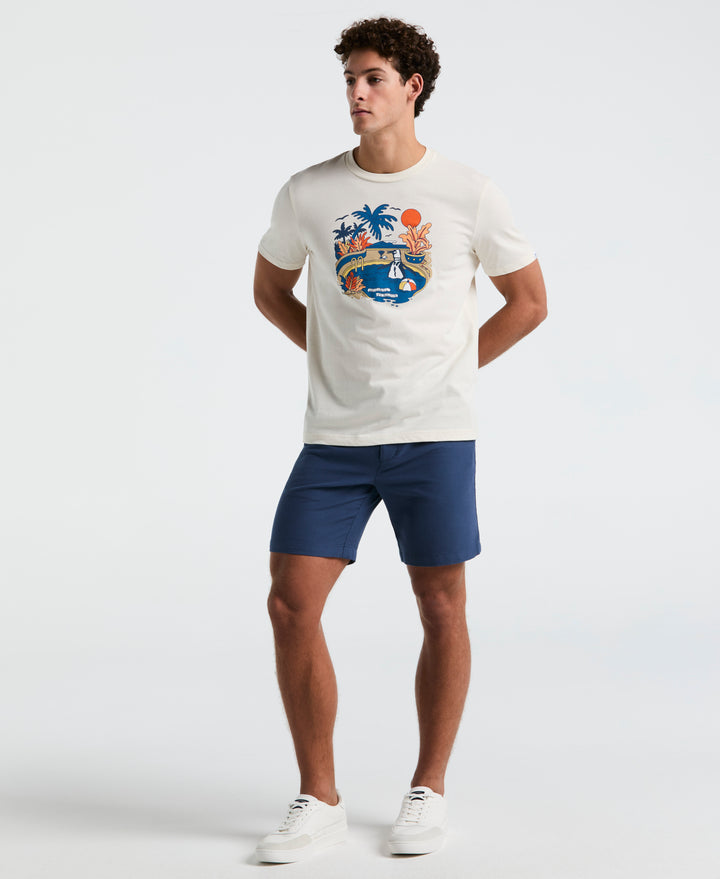Jersey Graphic Pool Pete Tee (Birch) 