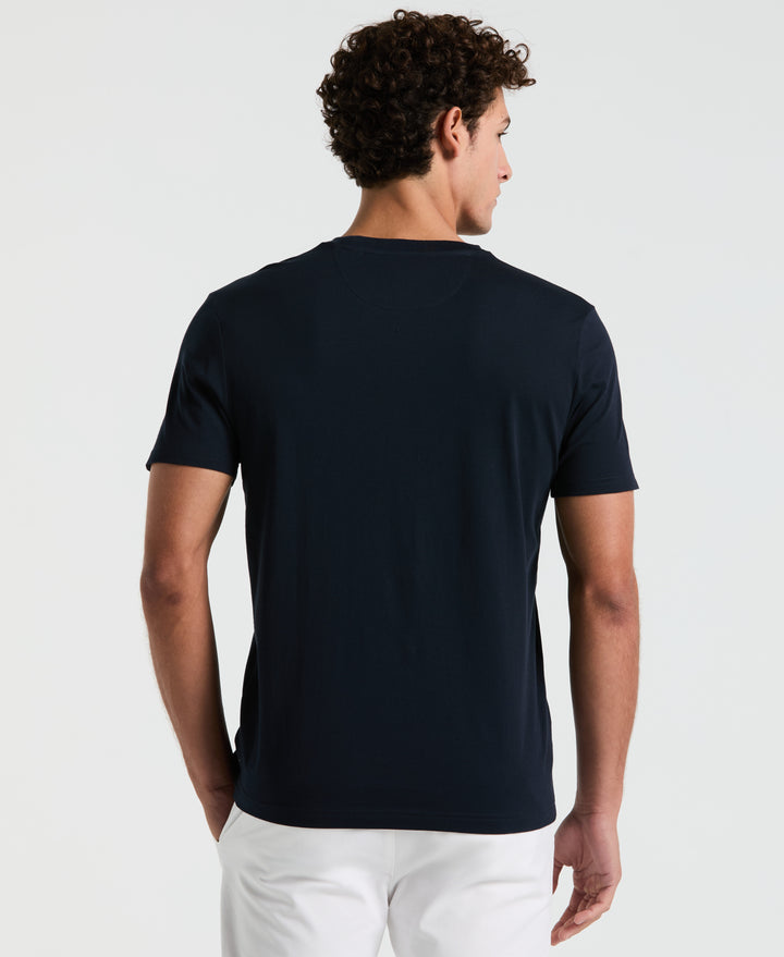 Jersey Leaves Pocket Tee (Dark Sapphire) 