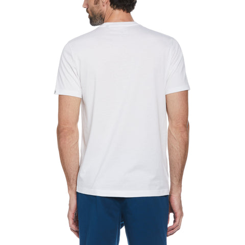 Jersey Logo Graphic Tee (Bright White) 