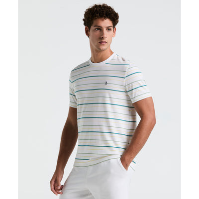 Jersey Multi Stripe Tee (Bright White) 