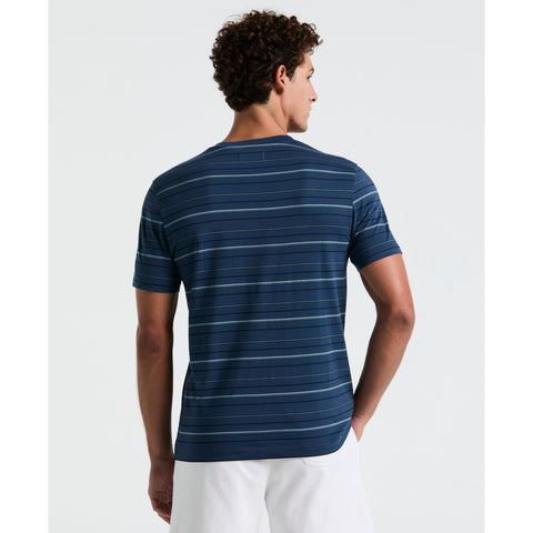 Jersey Multi Stripe Tee (Sargasso Sea) 