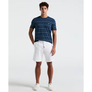 Jersey Multi Stripe Tee (Sargasso Sea) 