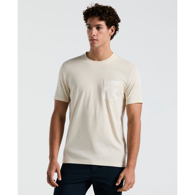 Jersey Palm Leaf Pocket Tee (Birch) 