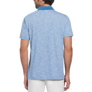 Cotton Jersey Slub Polo (Star Sapphire) 