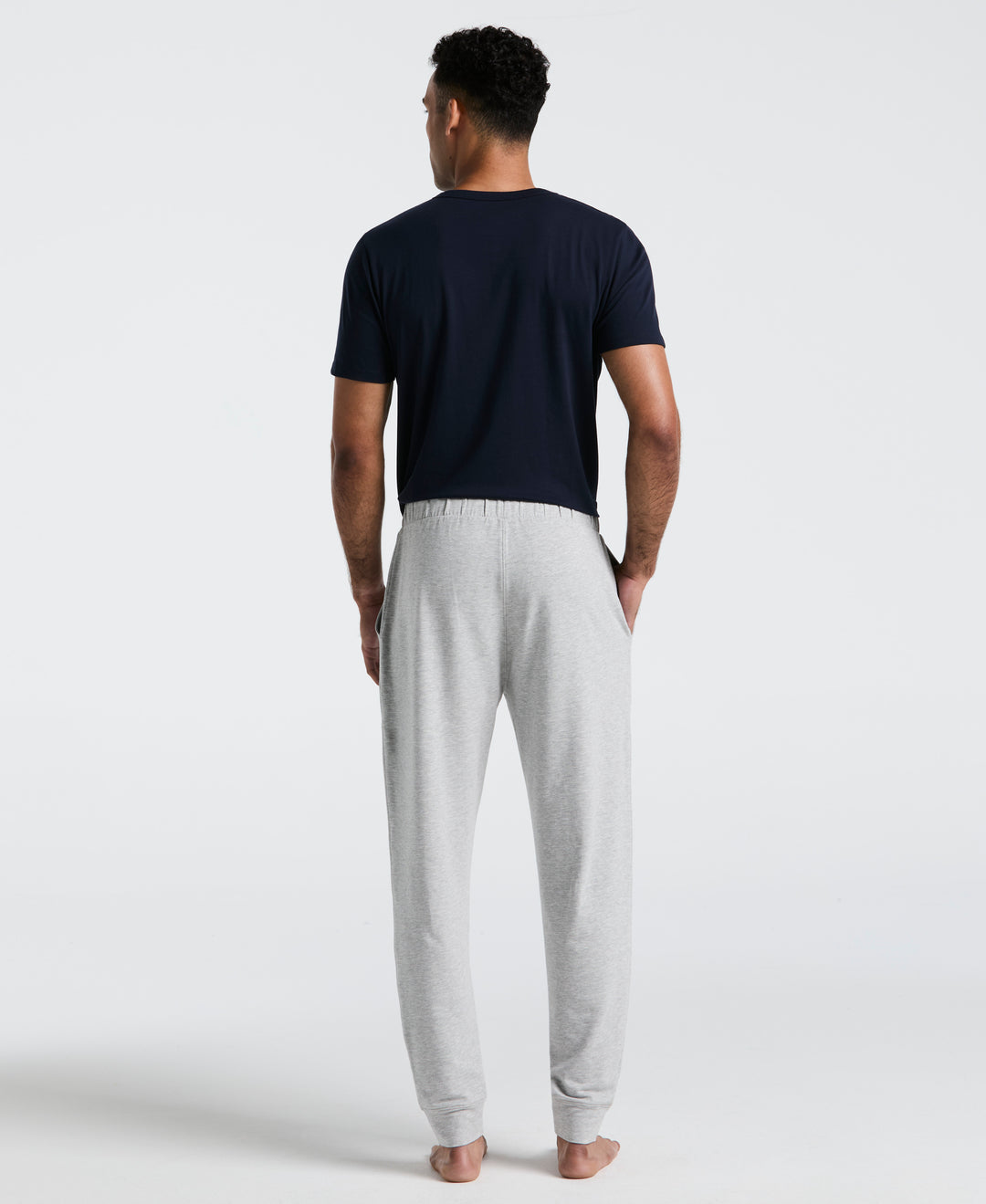 Heather Jogger Pant (Pearl Grey Heather) 